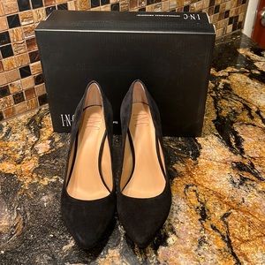 INC Suede Heels